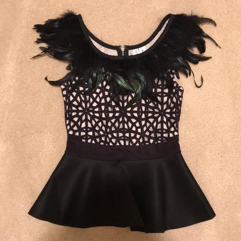 Peplum top